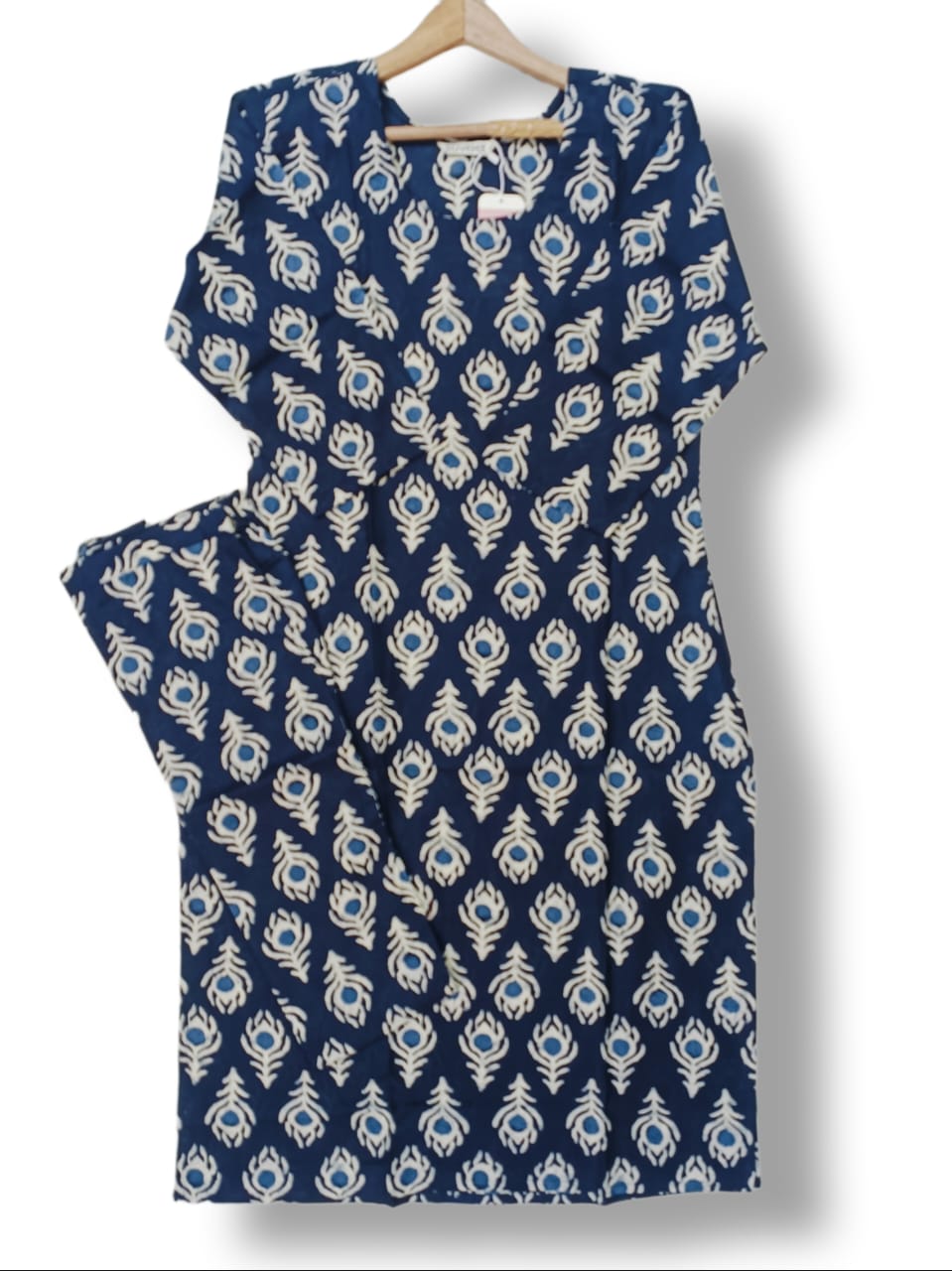 PREMIUM PRINTED COTTON KURTI PANT SET